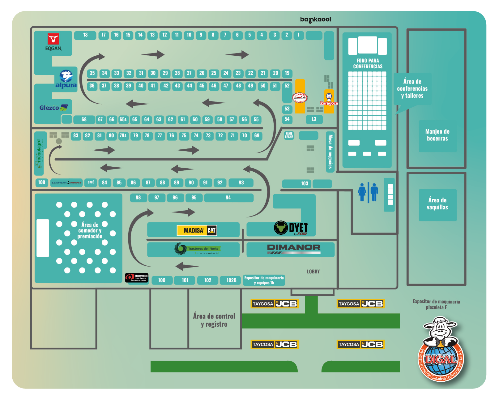 mapa-stands